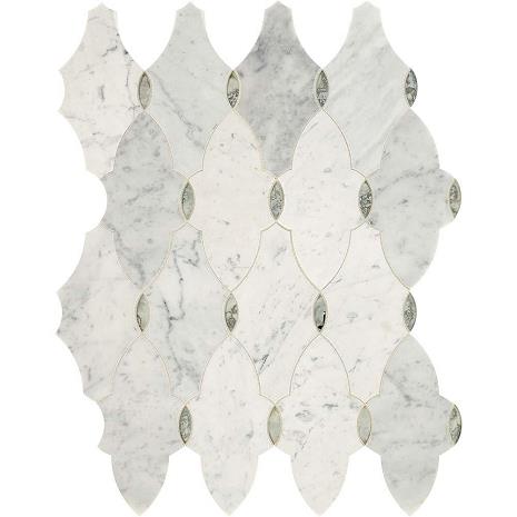 Carrara White/Antique Mirror