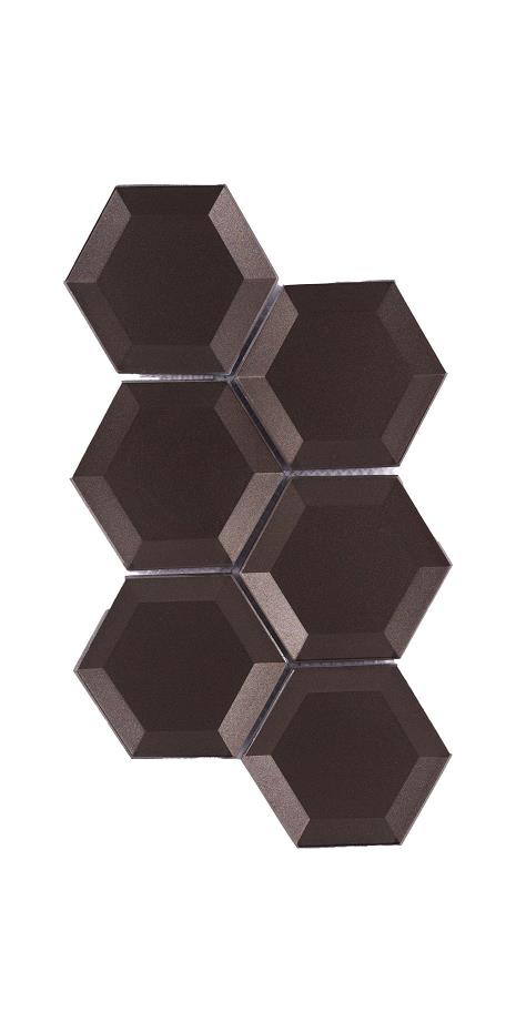 Hexagon Brown